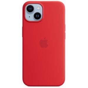 アップル(Apple) MPRW3FE/A MagSafe対応 iPhone14 シリコーンケース (PRODUCT)RED