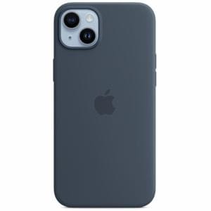 アップル(Apple) MPT53FE/A MagSafe対応 iPhone14Plus シリコーンケース ストームブルー