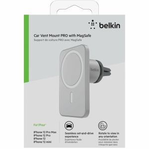 Belkin ベルキン WIC002BTGR Car Vent Mount PRO with MagSafe for iPhone12 WIC002BTGR