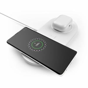 Belkin　ベルキン　BOOST↑CHARGE　10Wデュアルワイヤレス充電パッド　ホワイト　WIZ002DQWH
