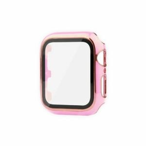 アール・エム RM-8180PKRG AppleWatch保護カバー ピンク×シルバー RM8180PKRG