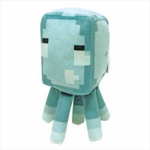 Minecraft 蓄光ぬいぐるみ 発光するイカ MCT-TNG-HK