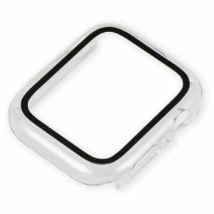 ナカバヤシ　SMWC-AW441CL　Apple　Watch　SE用　液晶保護ガラス+ケース　44mm　　クリア