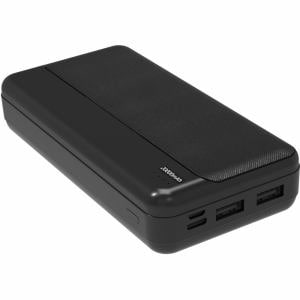 Ｔｕｎａ　超大容量モバイルバッテリー20000mAh　3ポート同時充電可能　黒　GWP-SL20A2C21B