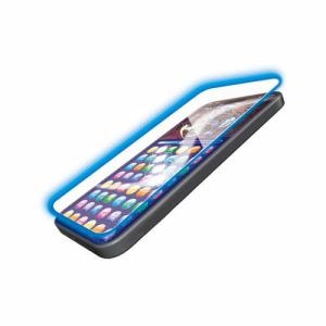 エレコム PM-A23AFLGGEBL iPhone 15 ガラスフィルム ゲーミング 高透明 ブルーライトカット PMA23AFLGGEBL