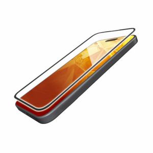 エレコム PM-A23CFLGF iPhone 15Pro ガラスフィルム フレーム付き 高透明 PMA23CFLGF
