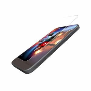 エレコム PM-A23DFLGAR iPhone 15ProMax ガラスフィルム 動画映え 高透明 PMA23DFLGAR