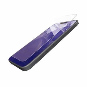 エレコム PM-A23DFLGGM iPhone 15ProMax ガラスフィルム 反射防止 PMA23DFLGGM
