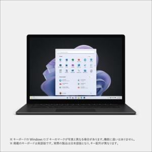 【次回入荷待ち】【台数限定】Microsoft RFB-00045 Surface Laptop 5 15" i7／8／512 ブラック RFB00045
