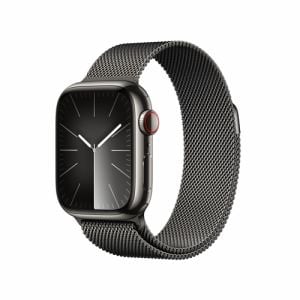 アップル(Apple) MRJA3J/A Apple Watch Series 9 GPS + Cellularモデル 41mm グラファイトステンレススチールケースとグラファイトミラネーゼループ