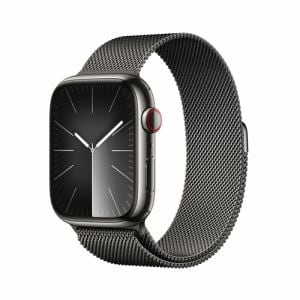 アップル(Apple) MRMX3J/A Apple Watch Series 9 GPS + Cellularモデル 45mm グラファイトステンレススチールケースとグラファイトミラネーゼループ