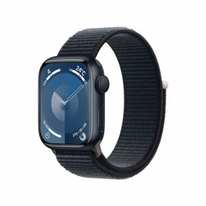 アップル(Apple) MR8Y3J/A Apple Watch Series 9 GPSモデル 41mm ミッドナイトアルミニウムケースとミッドナイトスポーツループ
