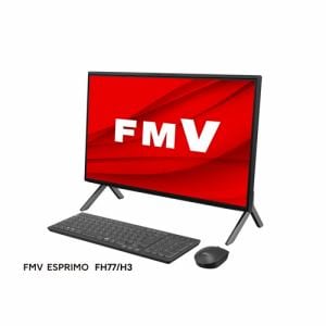 【推奨品】富士通 FMVF77H3B デスクトップパソコン FMV ESPRIMO FH Series ブラック