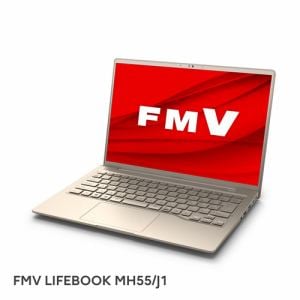 富士通 FMV LIFEBOOK MH FMVM55J1G [ 14in | 1920x1200 | Ryzen 5 7520U | 16GB | 256GB | Win11 Home | Office | ベージュゴールド ]