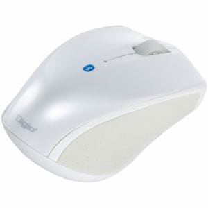 ナカバヤシ MUS-BKT99NW 小型 Bluetooth 3ボタンBlue LEDマウス ホワイト MUSBKT99NW