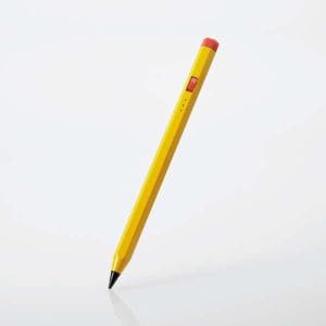 エレコム P-TPACAPEN01YL 充電式アクティブタッチペン（6角 iPad専用 黄） イエロー PTPACAPEN01YL