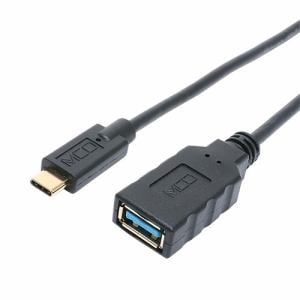 ミヨシ　USA-10G2C／SL　USB変換ケーブル　USB　A　-　USB　Type-C　50cmケーブル付　USA10G2C／SL