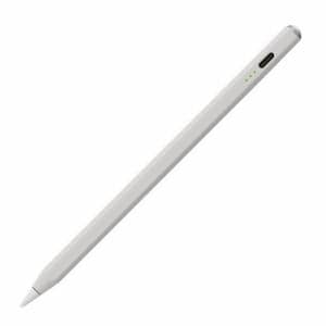 ナカバヤシ TPEN-001GY iPad専用 USB Type-C充電式 タッチペン  ライトグレー