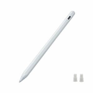 ラスタバナナ RTP11WH 充電式タッチペン スマホ・iPad対応 極細2mm  ホワイト