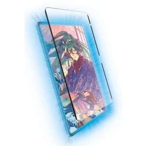 エレコム　TB-A24XFLNSPLL　13インチ　iPad　Air　(　M2　)　2024年　用　フィルム　紙心地　着脱式　反射防止　ケント紙タイプ