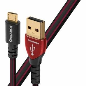 Audioquest USB2／CIN／0.75M／MIC USBケーブル Cinnamon Type-A to Micro 0.75m【受注生産】