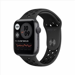 アップル(Apple)　MG173J/A　Apple　Watch　Nike　Series　6（GPSモデル）-　44mmスペースグレイアルミニウムケースとアンスラサイト/ブラックNikeスポーツバンド