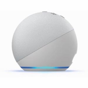 【推奨品】【台数限定】Amazon(アマゾン) B084KQRCGW Echo Dot (エコードット) 第4世代 - スマートスピーカー with  Alexa グレーシャーホワイト