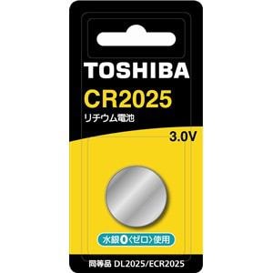 東芝 コイン形リチウム電池 CR2025B