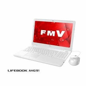 富士通　FMVA42B1W　ノートパソコン　FMV　LIFEBOOK　AH42／B1