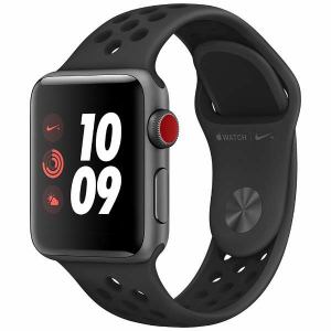 アップル(Apple)　MQM82J／A　Apple　Watch　Nike+（GPS　+　Cellularモデル）　38mm　スペースグレイアルミニウムケースとアンスラサイト／ブラックNikeスポーツバンド