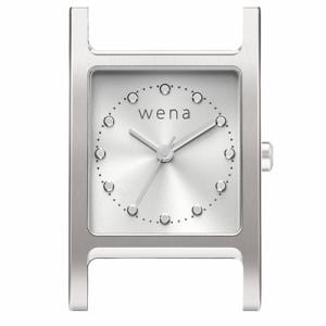 ソニー　WN-WT11S-H　wena　wrist（ウェナ　リスト）用ヘッド　「Three　Hands　Square　Silver」