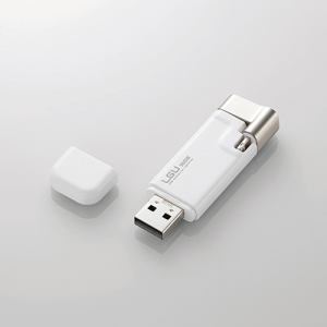エレコム LMF-LGU216GWH Lightningコネクタ搭載USB2.0メモリ ホワイト