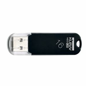 ESSENCORE　U016GUR2-NB-JP　USBメモリ　USB2.0対応　KLEVV　NEO　C20　16GB　ブラック