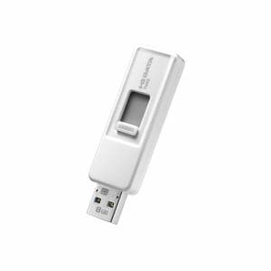 IOデータ YUM2-8G／W USB 3.0／2.0対応 USBメモリー 8GB ホワイト