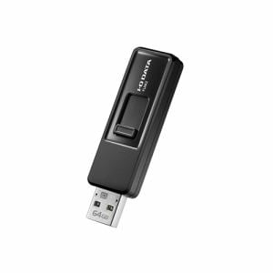 IOデータ　YUM2-64G／K　USB　3.0／2.0対応　USBメモリー　64GB　ブラック