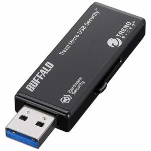 バッファロー RUF3-HSL8GTV5 USB3.0メモリ ウイルスチェックモデル 8GB・ブラック