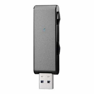 IOデータ　U3-MAX2／64K　USB3.1　Gen　1（USB3.0）対応　アルミボディUSBメモリー　「U3-MAX2シリーズ」　64GB・ブラック