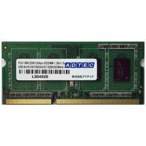 アドテック ADM14900N-L4GW Mac用 DDR3L-1866 SO-DIMM 4GB 低電圧 2枚組 ADM14900N-L4GW