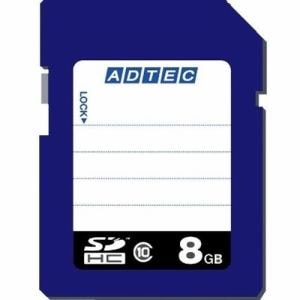 アドテック SDHCカード 8GB データ復旧サービス付き AD-SDTH8G／10 AD-SDTH8G／10
