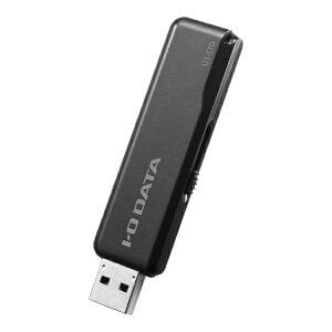 IOデータ　U3-STD16GRK　USBメモリ　ブラック　16GB　USB3.1　USB　TypeA　スライド式