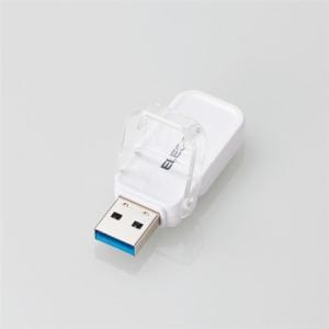 エレコム MF-FCU3016GWH フリップキャップ式USBメモリ ホワイト