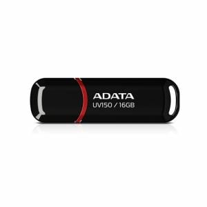 ADATA AUV150-16G-RBK32-JP USB3.2(Gen1)／USB3.1(Gen1)／USB3.0対応 USBメモリ  16GB ブラック