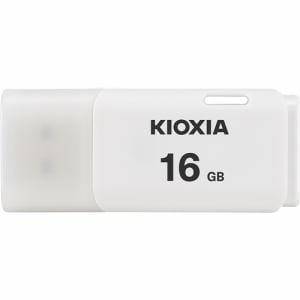 【推奨品】KIOXIA　KUC-2A016GW　USBフラッシュメモリ　Trans　Memory　U202　16GB　ホワイト