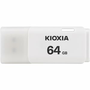 【推奨品】KIOXIA　KUC-2A064GW　USBフラッシュメモリ　Trans　Memory　U202　64GB　ホワイト