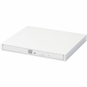 ロジテック LDR-PML8U3LWH ポータブルDVDドライブ USB3.2(Gen1) M-DISC対応 書き込みソフト付 ホワイト