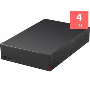 バッファロー HD-LE4U3-BB 3.5inchHDD 4TB 黒 | ヤマダウェブコム