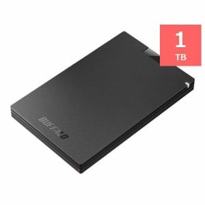 BUFFALO SSD-PGC1.0U3-BC 外付けSSD 1TB 黒色