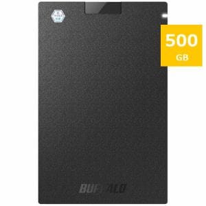 BUFFALO　SSD-PGVB500U3-B　SSD　黒