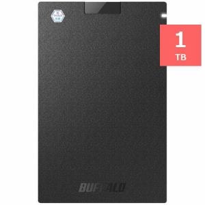 BUFFALO　SSD-PGVB1.0U3-B　SSD　黒