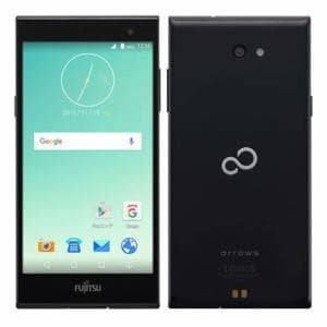 富士通　FARM0600D　SIMフリースマートフォン　「arrows　M02」Android　5.1搭載　ブラック